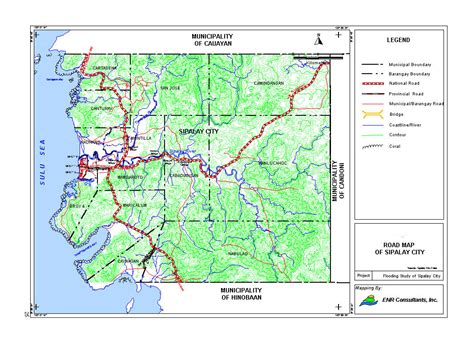 sipalay city google map|Detailed Road Map of Sipalay City .